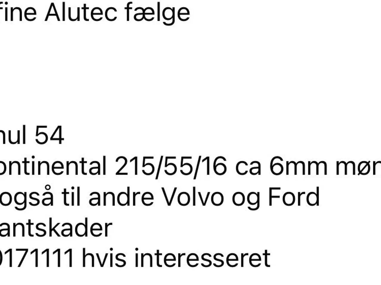 Billede 2 - 4 volvo hjul sommerdæk