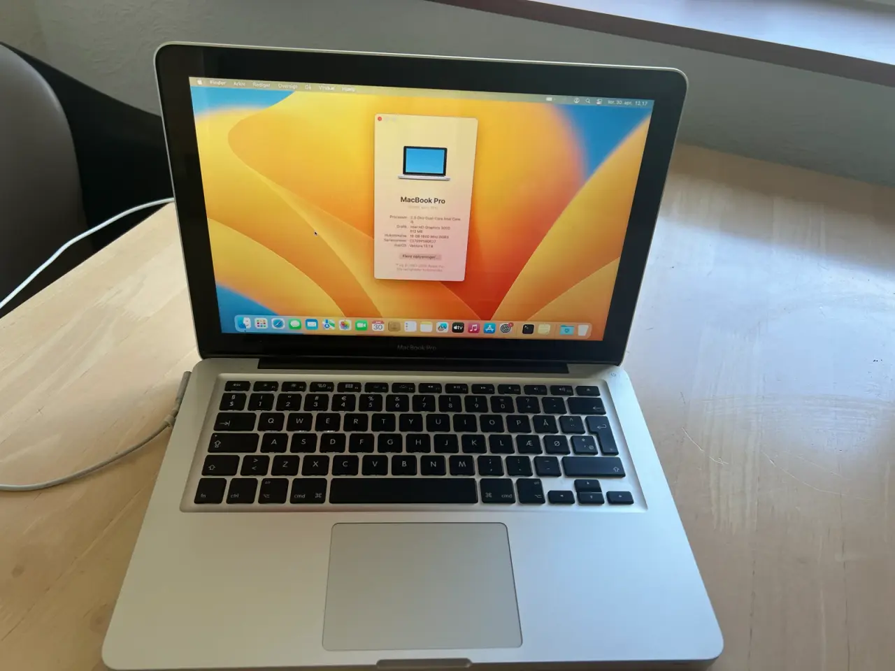 Billede 1 - MacBook Pro 13" (Early 2011) - 16 GB RAM -128 gb