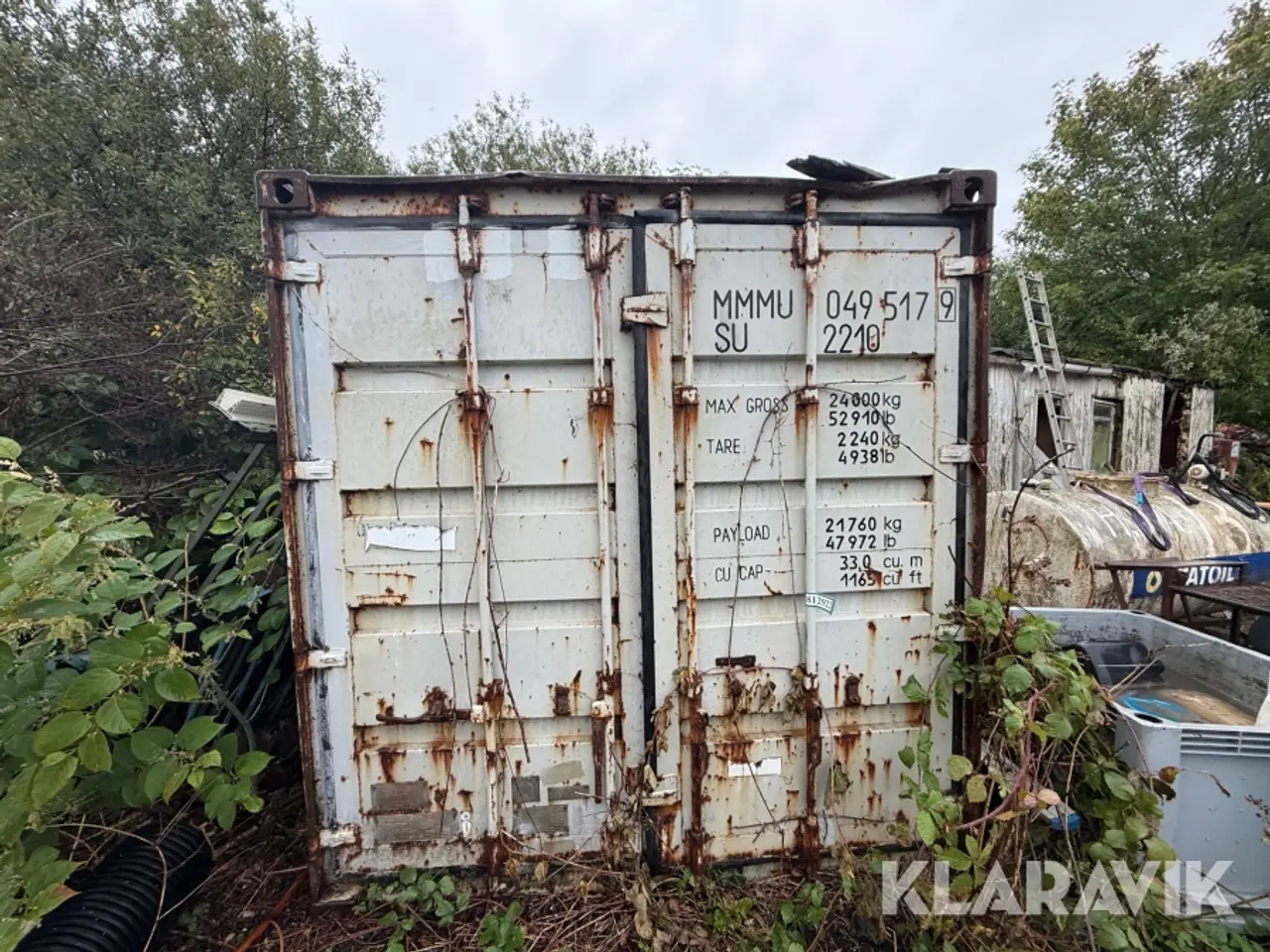 Billede 3 - 20 fods container Pernctp cccp 24000kg - med inventar