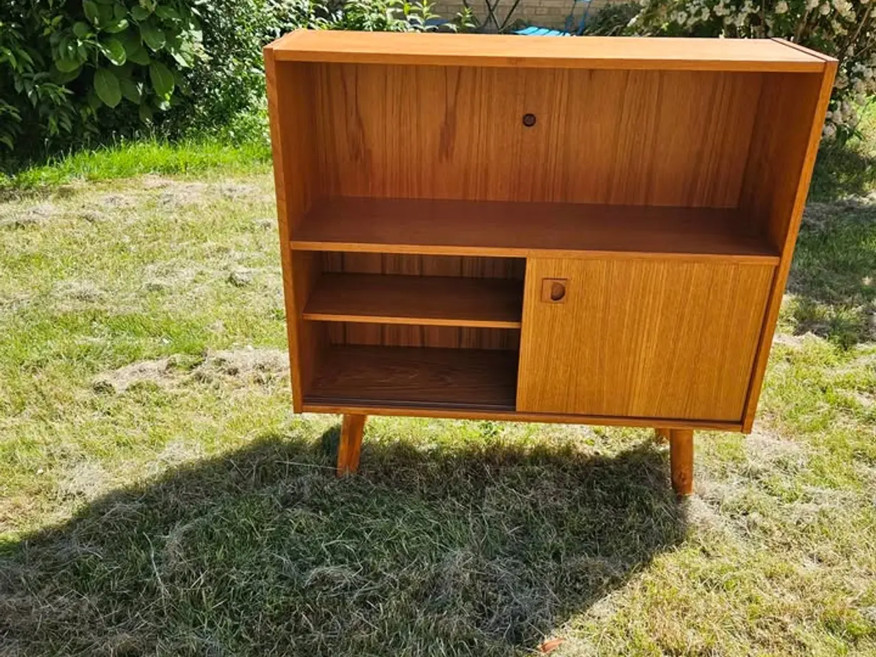 Billede 3 - Teaktræs bar-skænk i retro stil