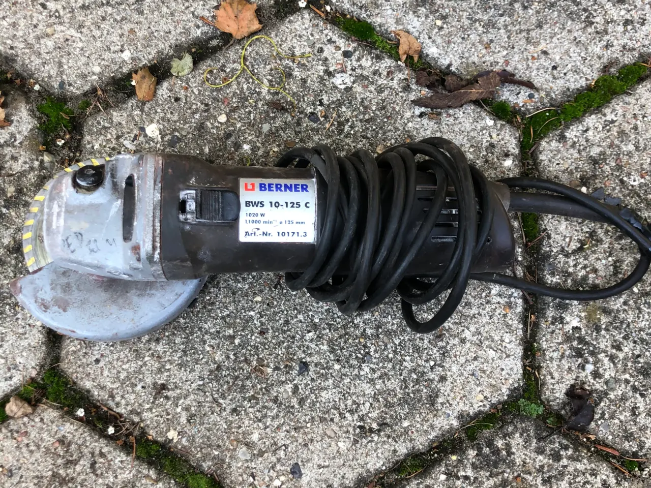 Billede 1 - Professionel Berner BWS 10-125 C vinkelsliber – 10