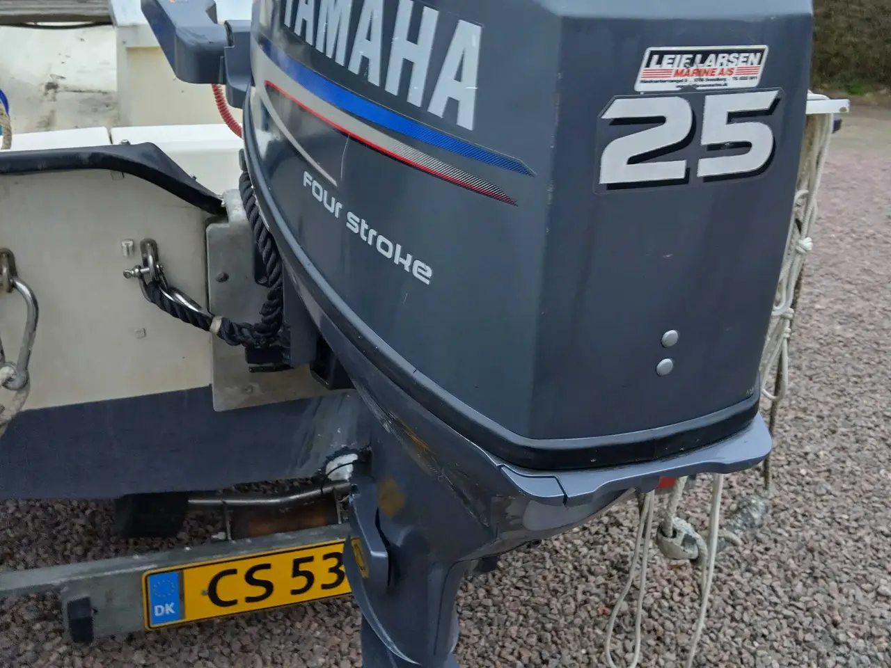 Billede 16 - Yamaha 25 HK 4 takt langbenet 2007 Kun brugt i fer