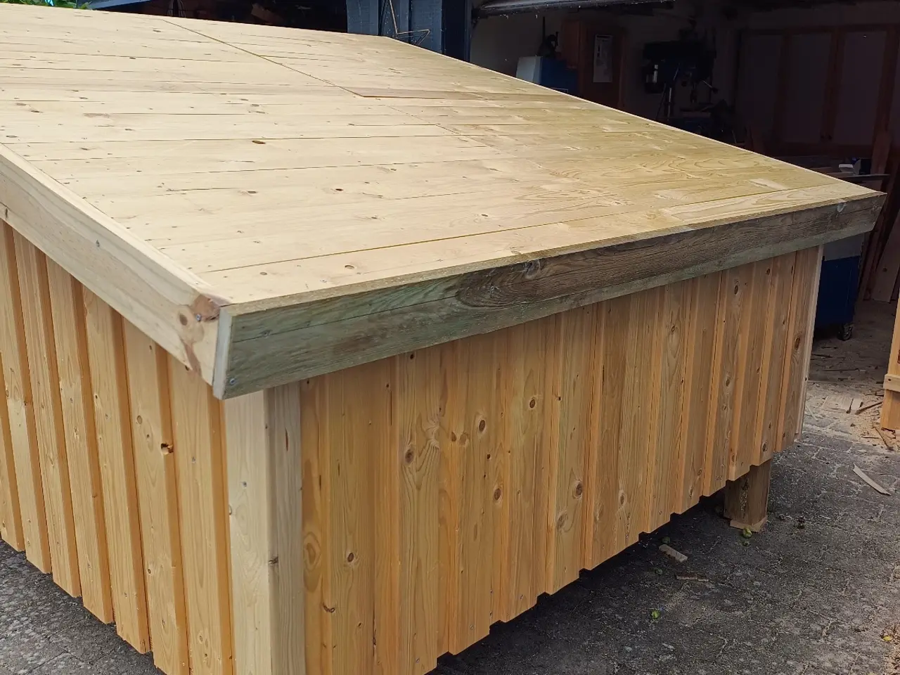 Billede 2 - Shelter bygget i sektioner