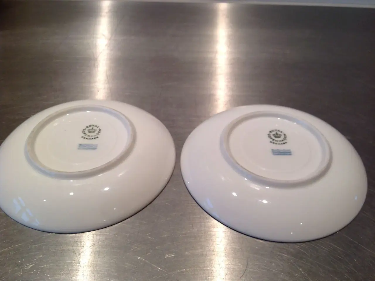 Billede 2 - Royal Copenhagen, hvid halvblonde