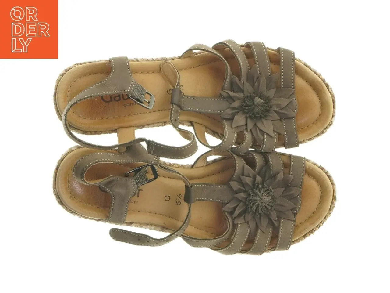 Billede 4 - Kvinders wedges sandaler fra Gabor (str. 38 )
