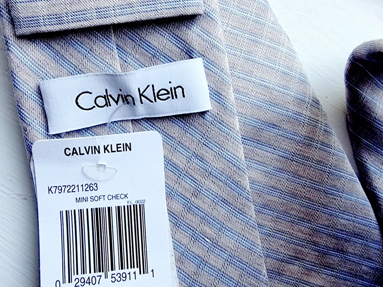 Billede 7 - Calvin Klein silke slips. Ny med prismærke på