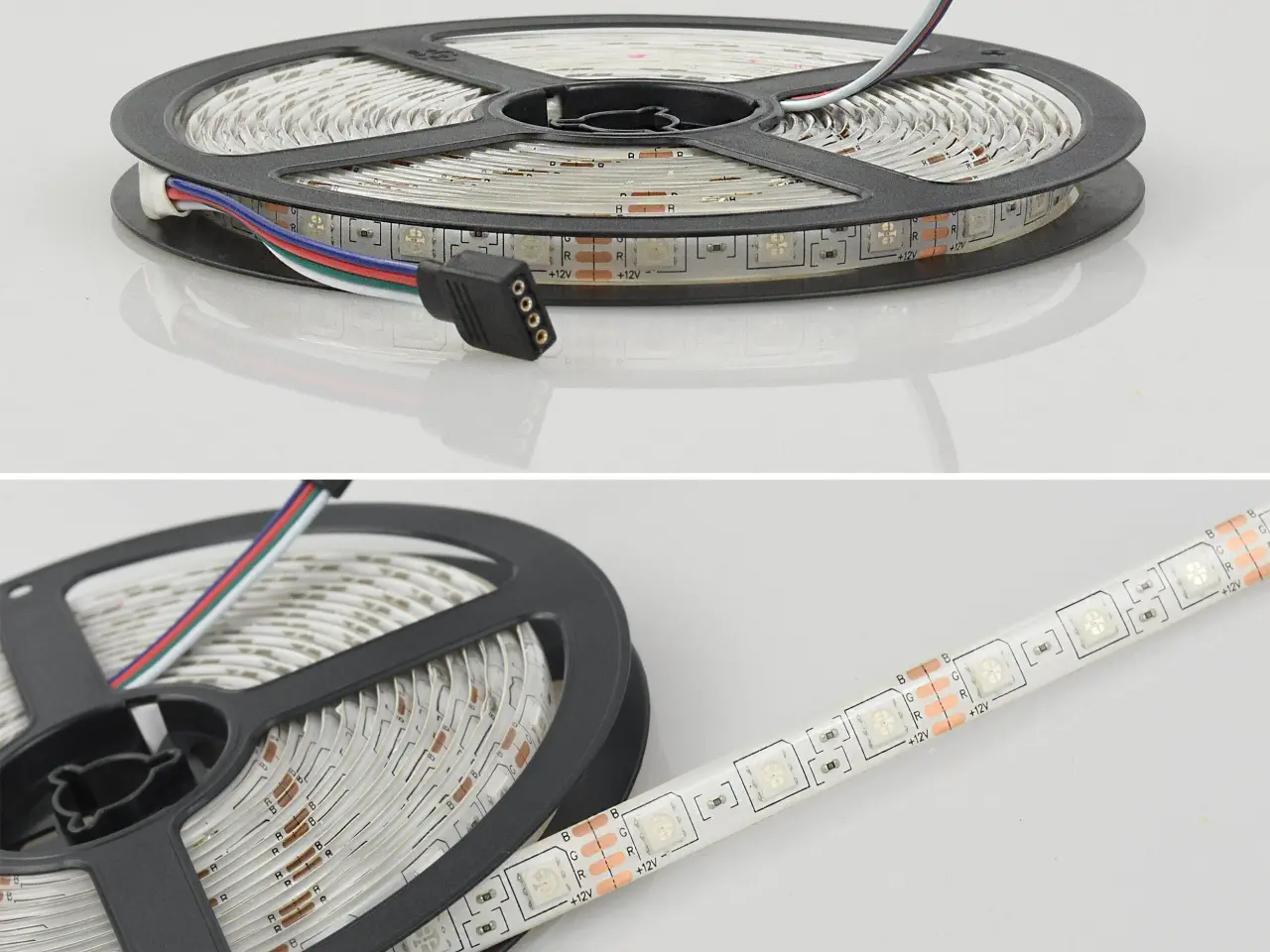 Billede 7 - 5m RGB LED Tape 300 LED + IR Fjernbetjening
