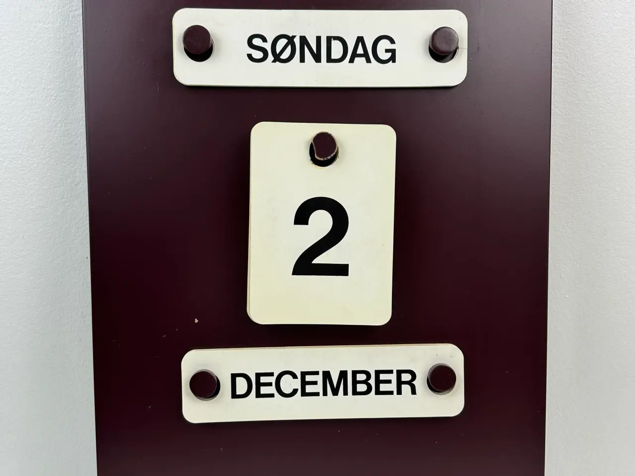 Billede 1 - Retro bankkalender / kalender