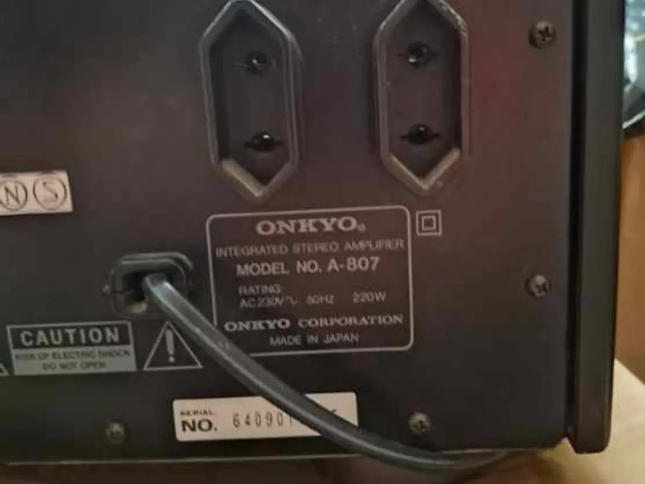 Billede 5 - Onkyo R1 forstærker.