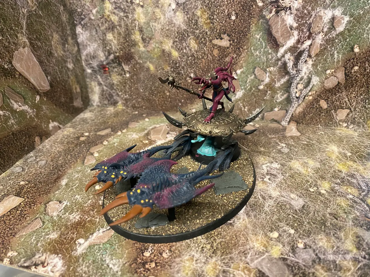 Billede 1 - Warhammer Fateskimmer, Herald of Tzeentch on Burni