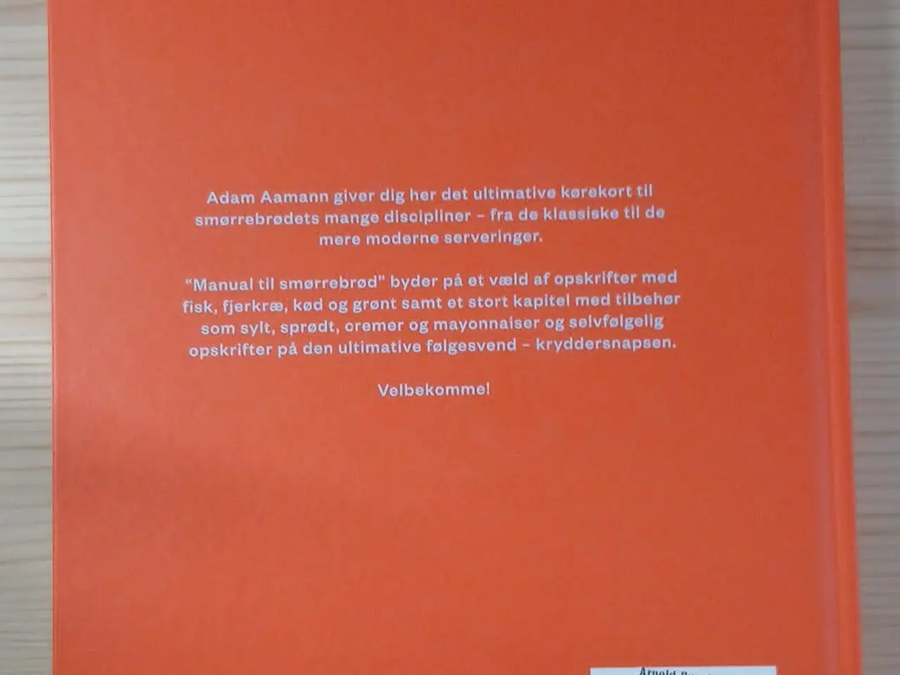 Billede 2 -  Manual til smørrebrød Af Adam Aamann-Christensen