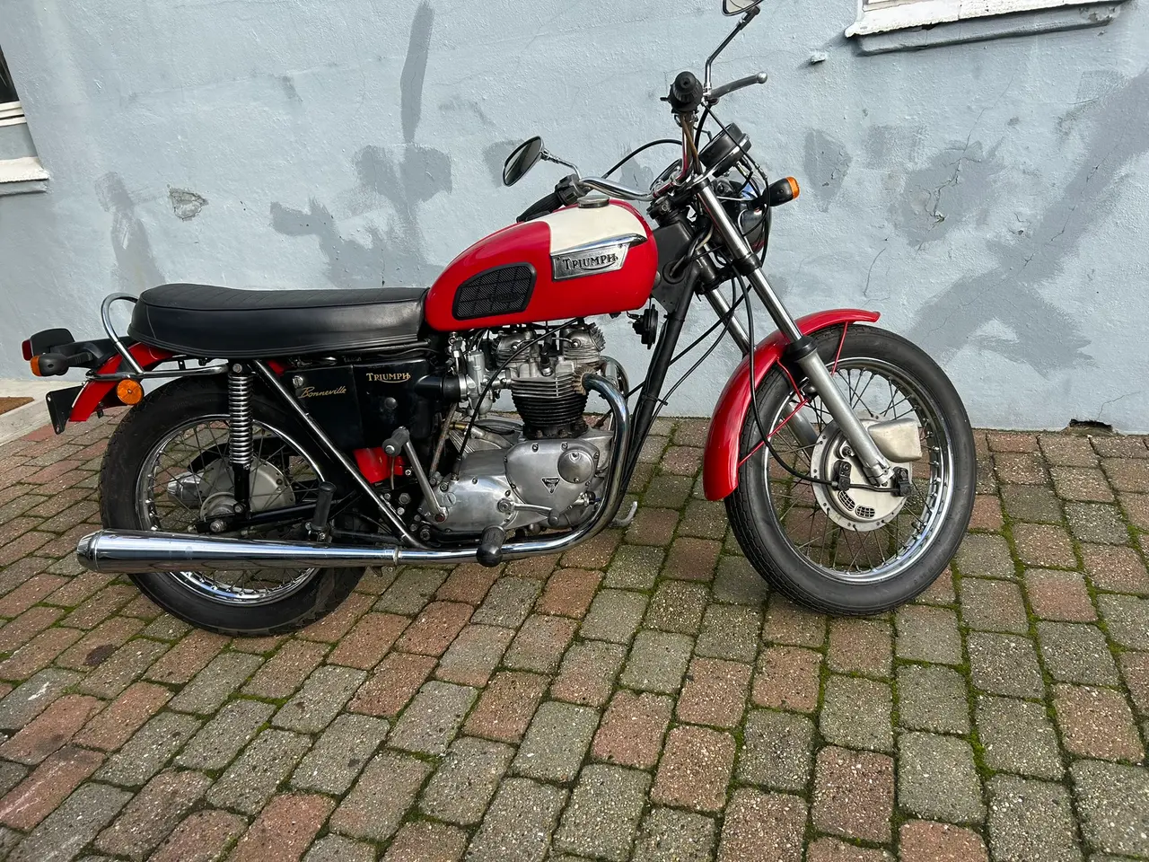 Billede 1 - Triumph Bonneville T120 årg 1973