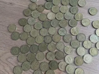 Gule 1kr - blandede