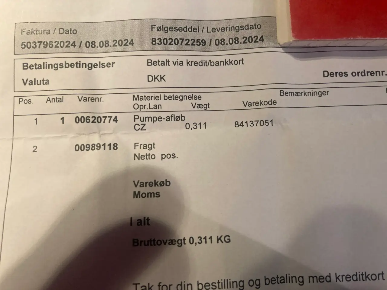 Billede 3 - Bosch/Siemens afløbspumpe opvaskemaskine