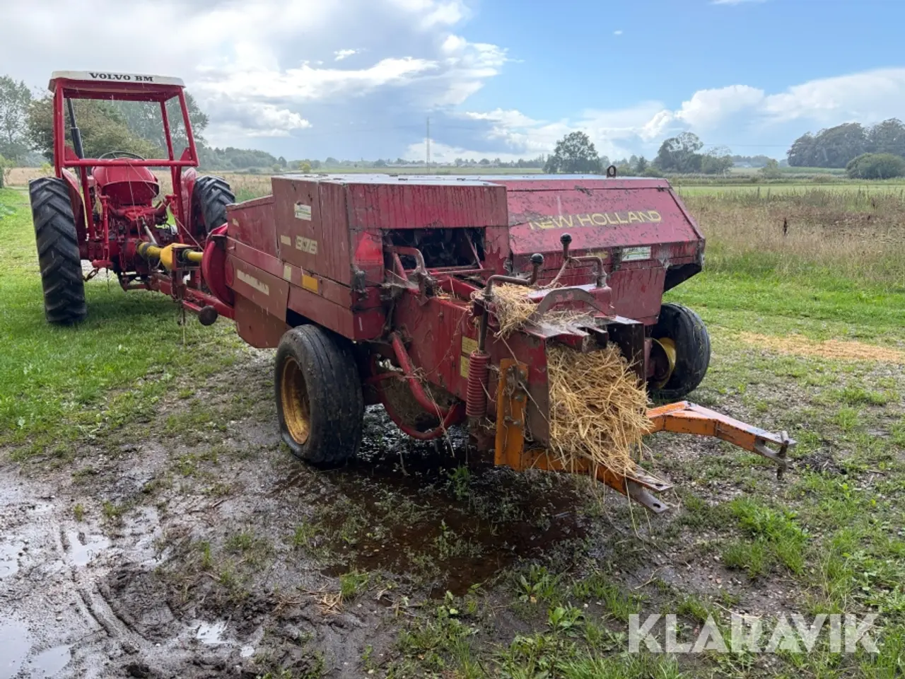 Billede 3 - Småballepresser New Holland 376