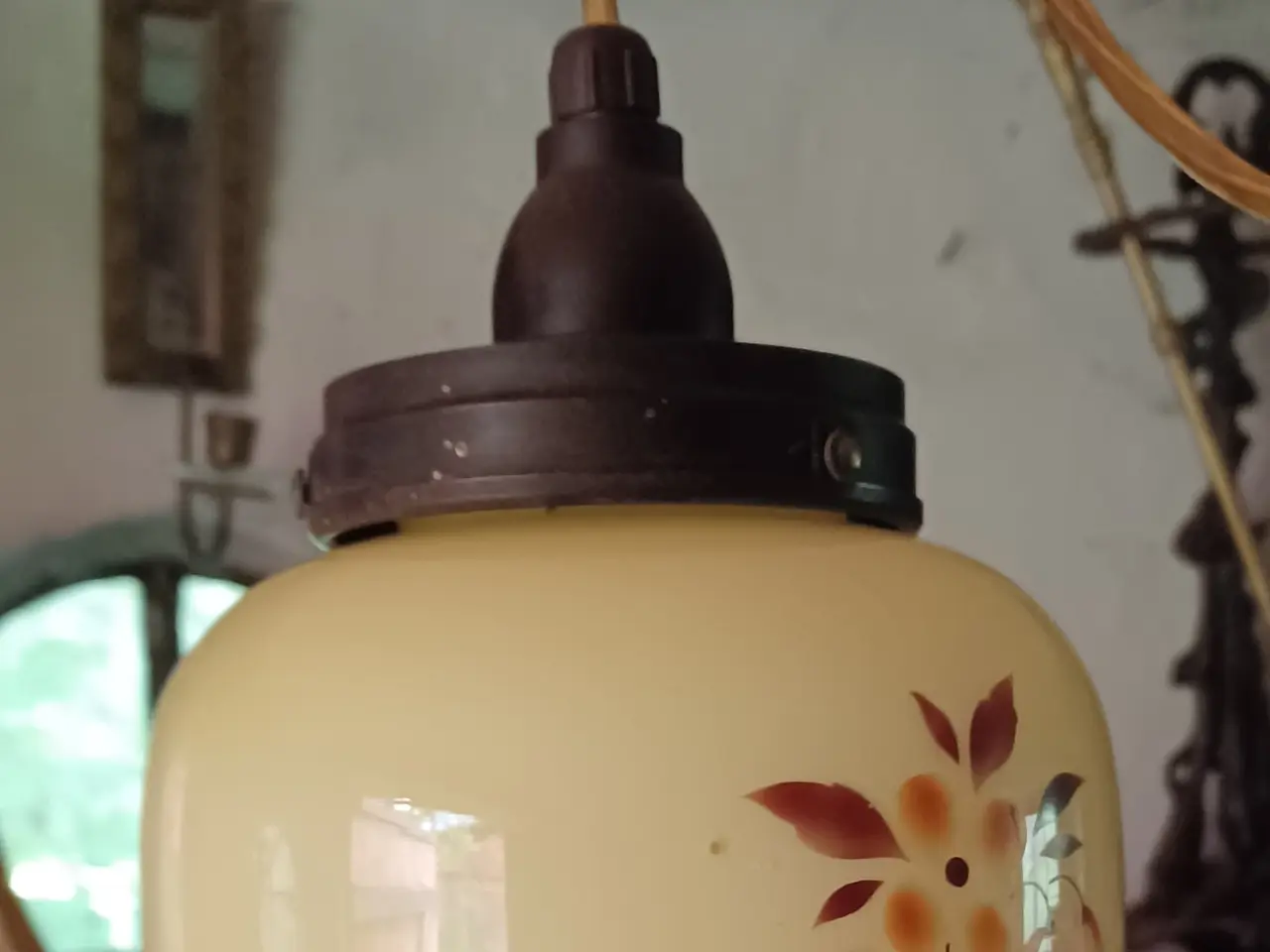 Billede 2 - Glaspendel, vintage