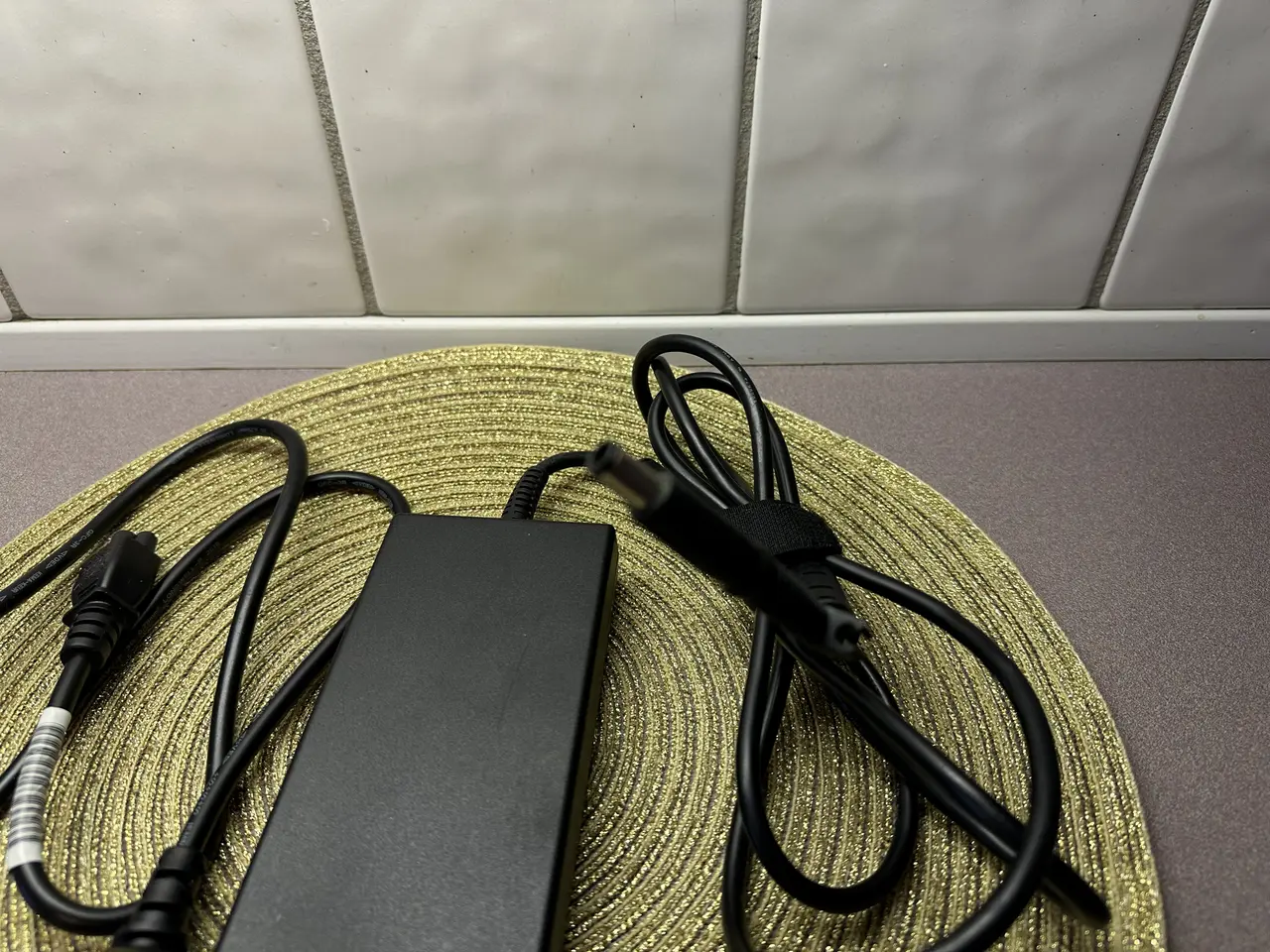 Billede 2 - HP computer oplader 120 Watt AC adapter 
