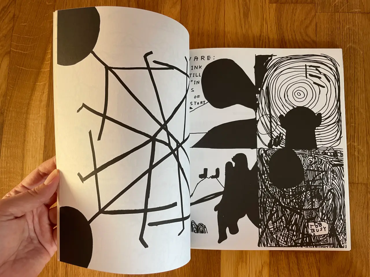 Billede 4 - Blocked Path af David Shrigley - Bog