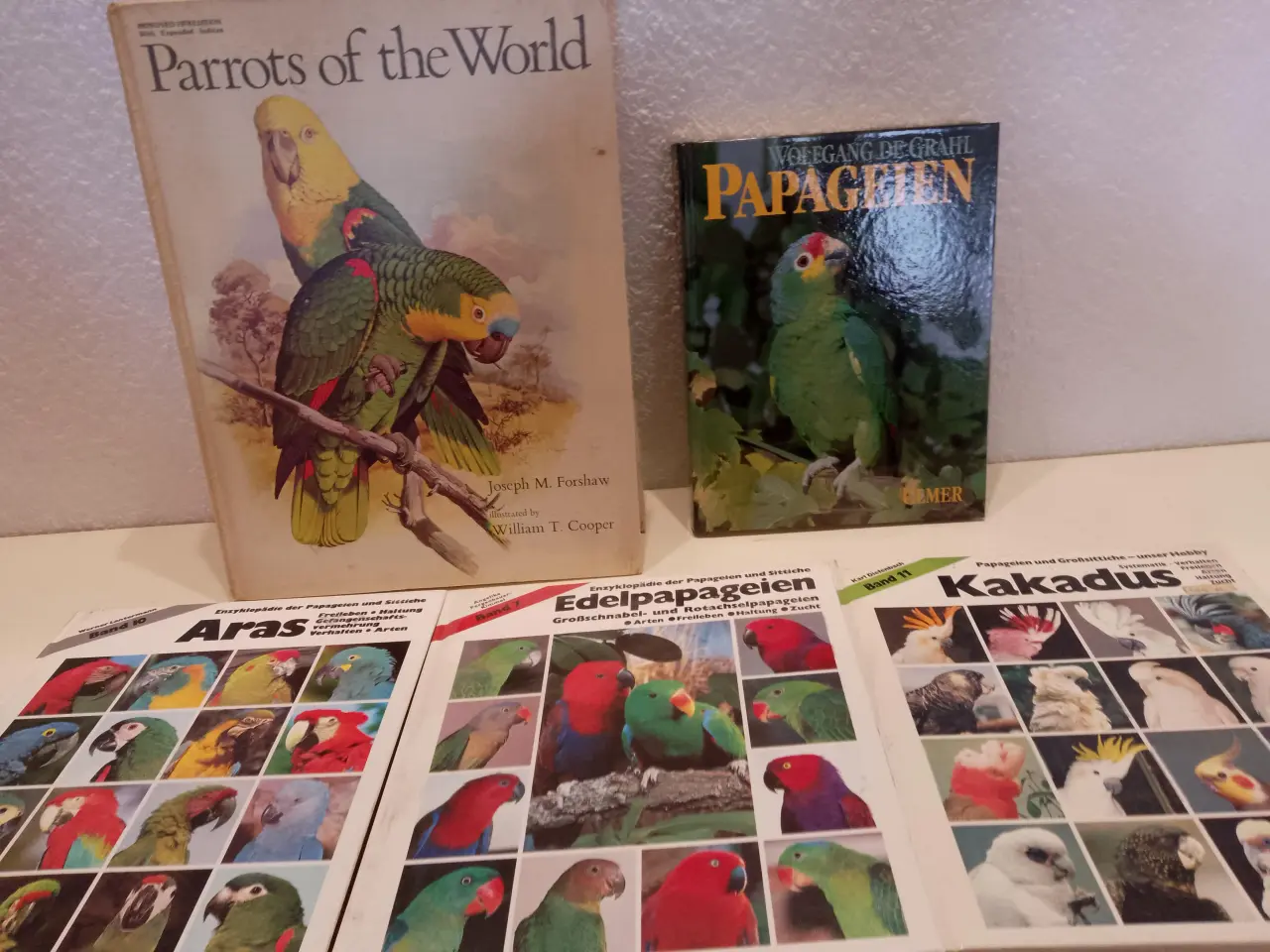 Billede 1 - Papegøje bøger