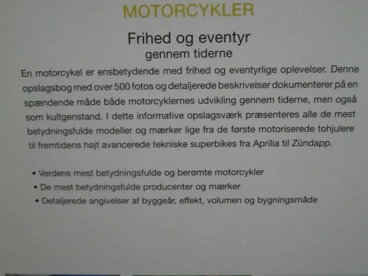 Billede 3 - 500 MOTORCYKLER. 