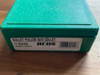 Bullet puller med collet