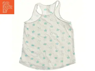 Hvid tanktop med stjernemønster fra H&M (str. 134)