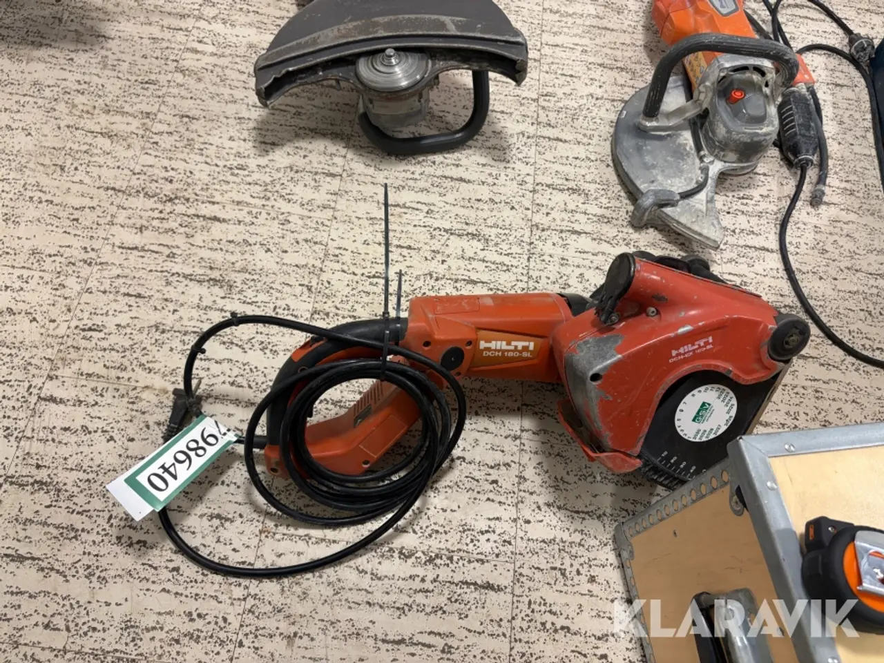 Billede 1 - Rillefræser Hilti DCH 180-SL, 1 Styk