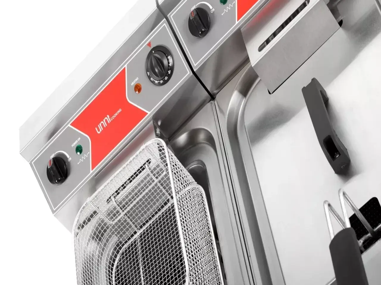 Billede 5 - Industri Dobbelt Elektrisk Frituregryde 2×12 L