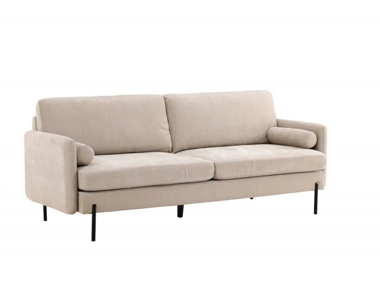 Billede 2 - Antibes 3 personers Sofa  - Beige og Sort