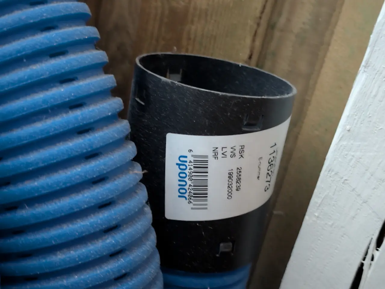 Billede 2 - Uponor 92/80 mm drænrør 