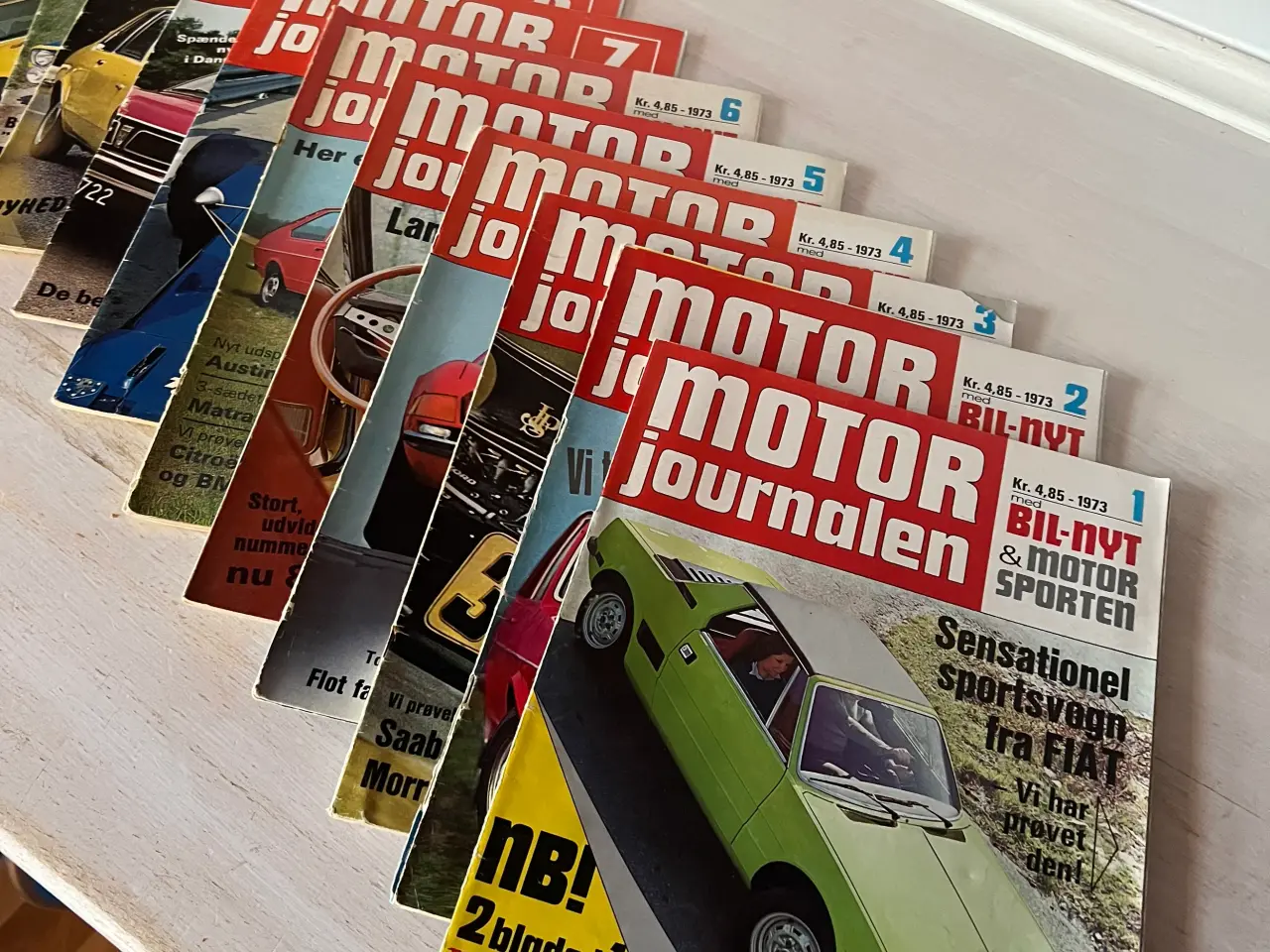 Billede 1 - Motor Journalen Årgang 1973
