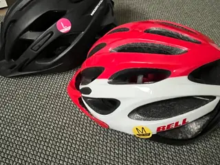 Cykelhjelme - kun brugt 2 gange