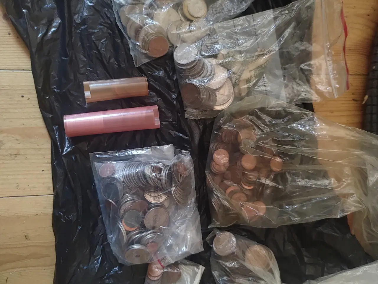 Billede 13 - Møntsamling 25-30 kg