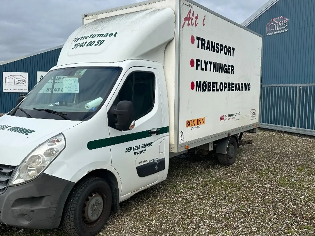 Billede 1 - Renault Master 150.35 L3H1 Kassebil med rampe