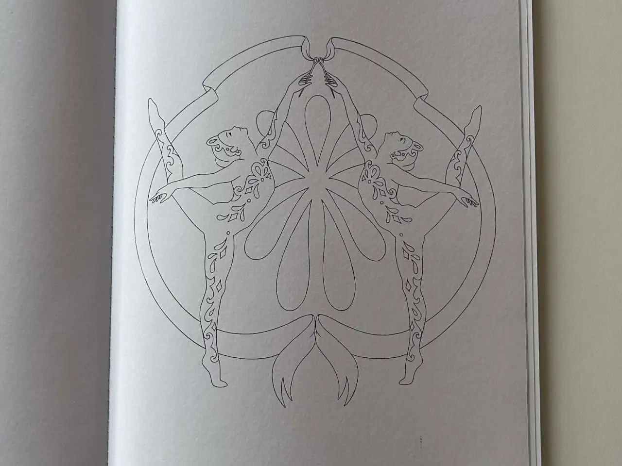 Billede 3 - Mandalas Cirkus tegne-/malebog