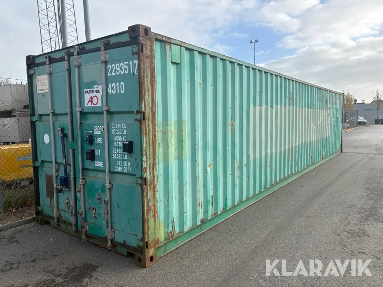 Billede 1 - Container - 40 fod