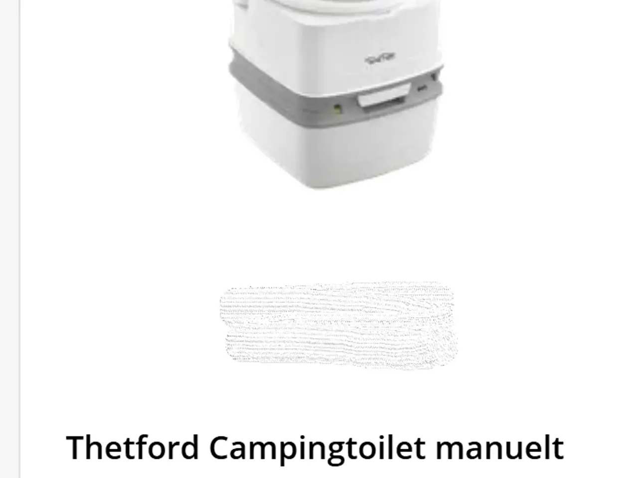 Billede 1 - Campingtoilet, som nyt !