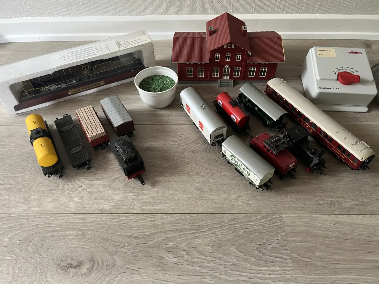 Billede 7 - Märklin modeltog sæt med skinner