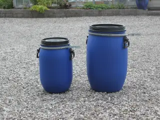 Opbevarings tønder/ foder-vand automater