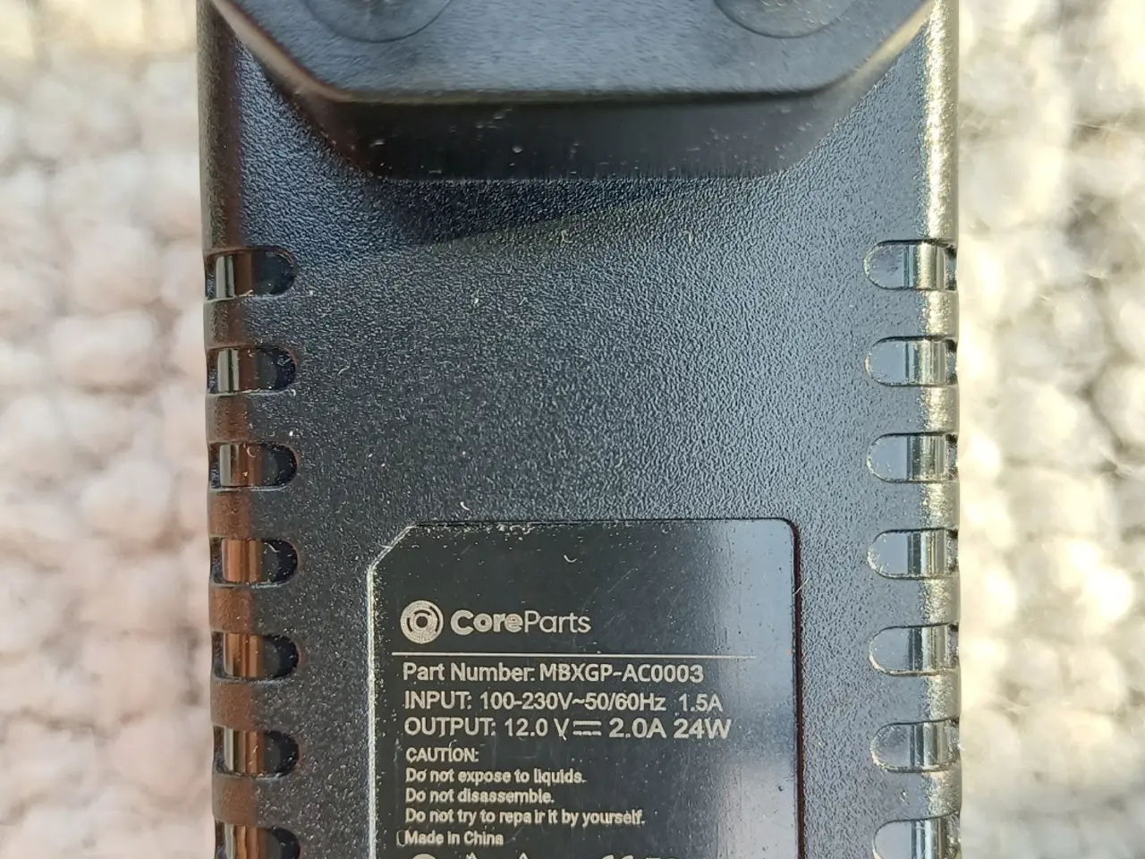 Billede 3 - Strømforsyning 12V, 2A - er testet på en router.