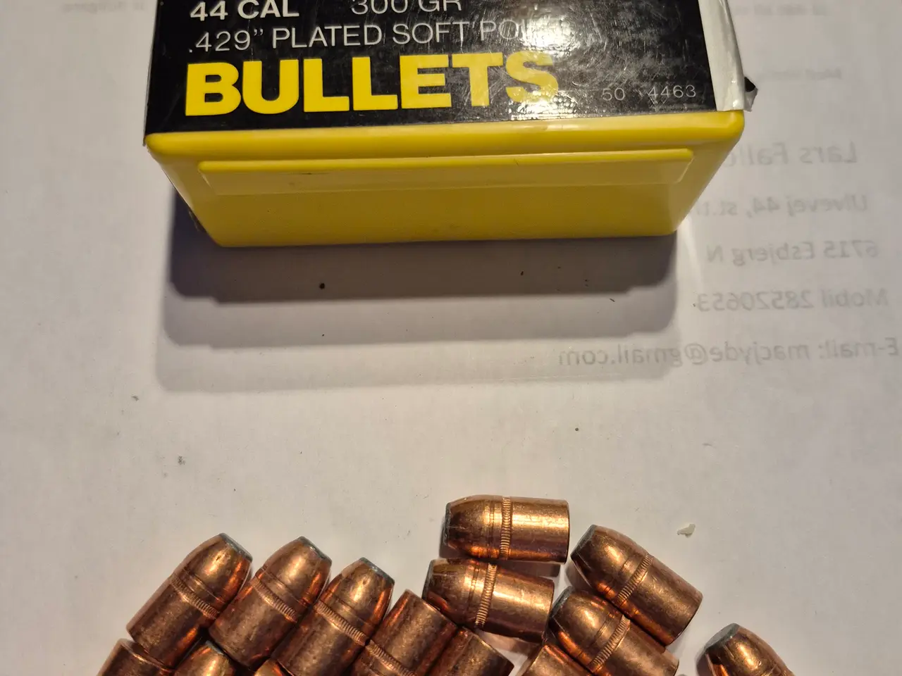 Billede 1 - .429 projektiler