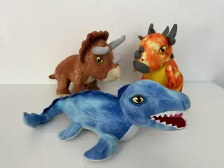 3 stk. 'Jurassic World' bamser