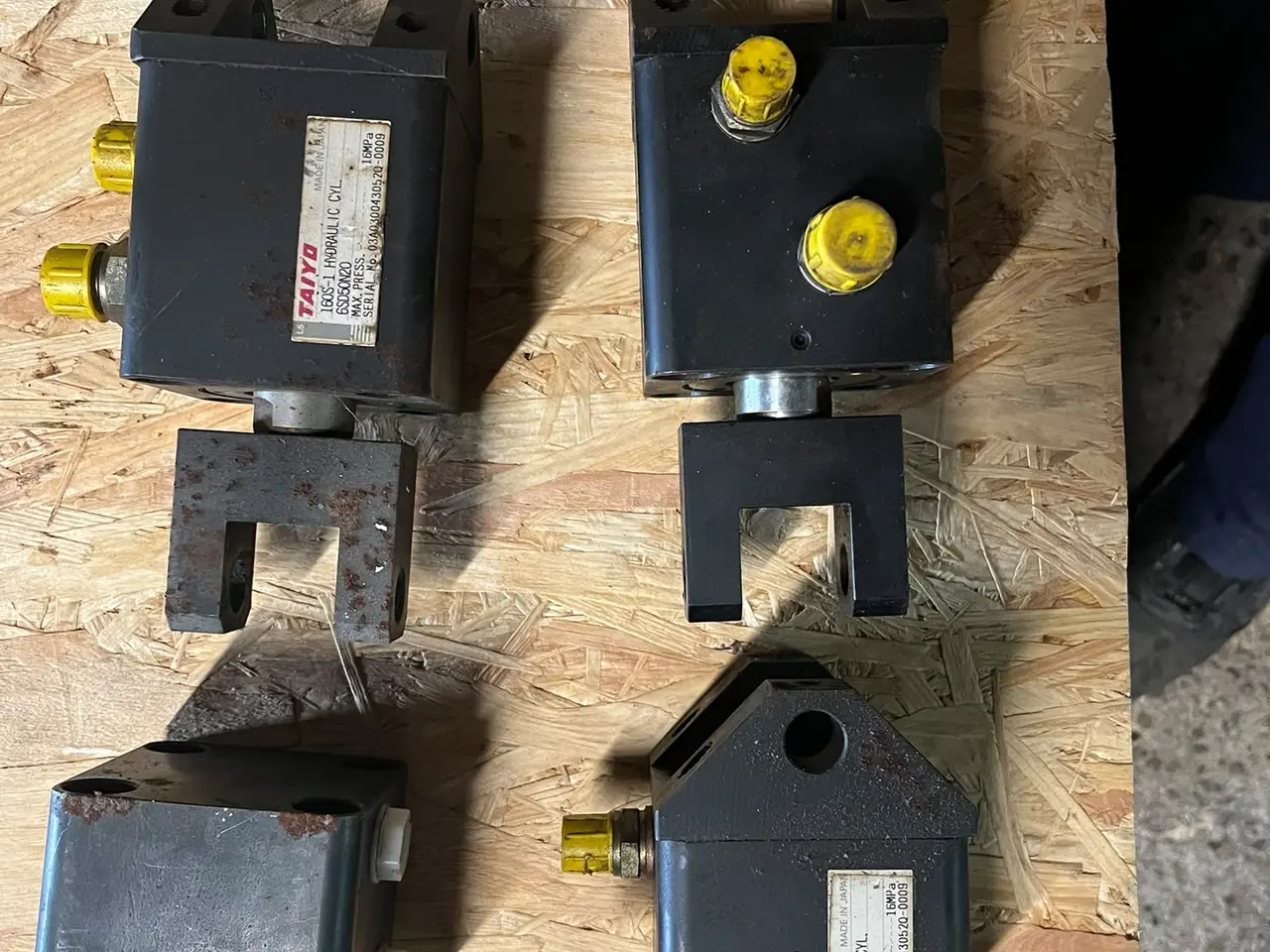 Billede 3 - 4 stk. TAIYO hydraulikcylindre – 16 MPa