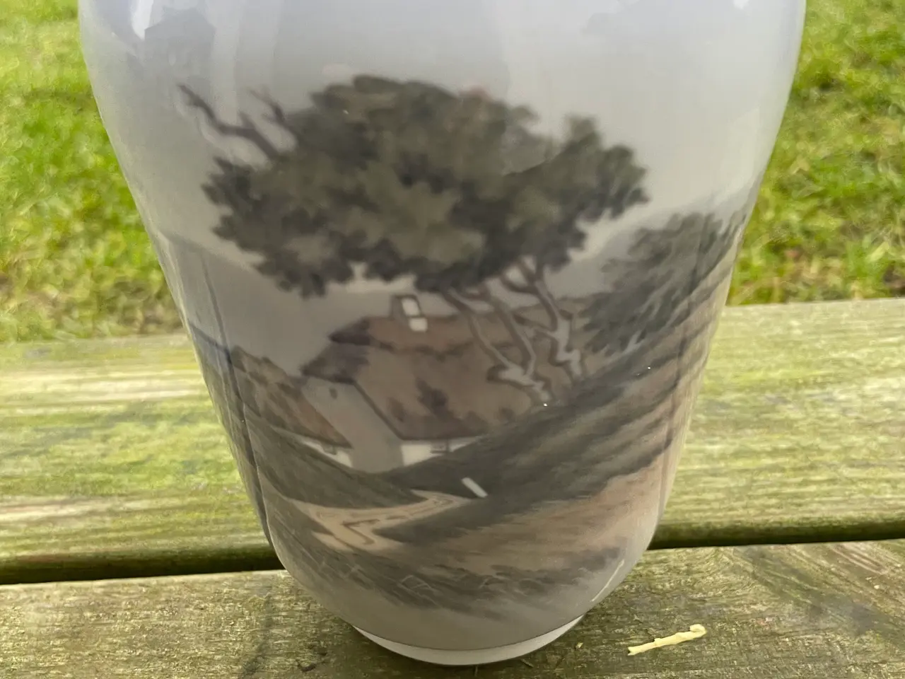 Billede 2 - Royal Copenhagen Art Nouveau vase 2854/3604 21 cm