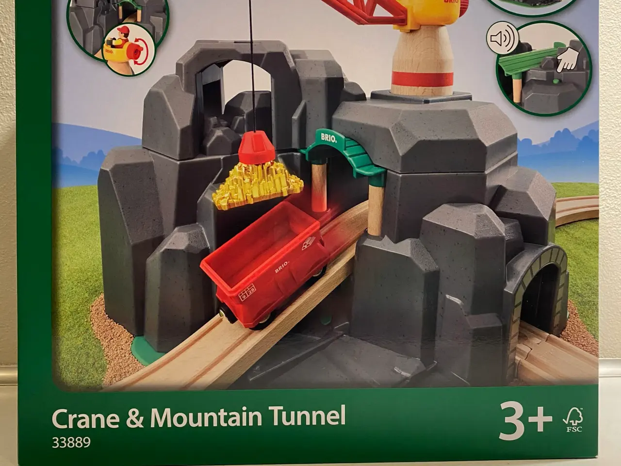 Billede 1 - BRIO Kran & Tunnel