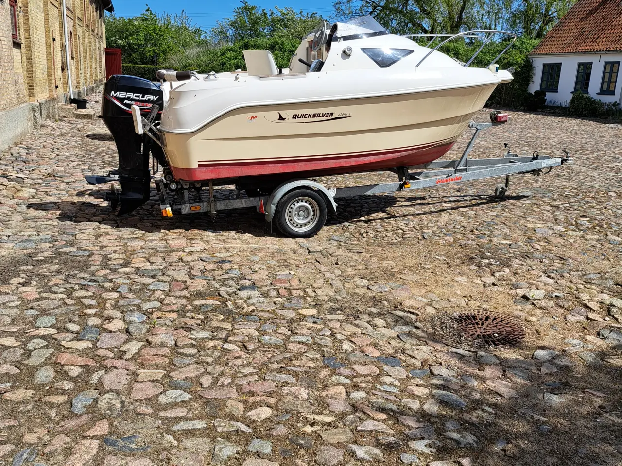 Billede 1 - Motorbåd Ørnvik Quicksilver 460 med Mercury 50 HK