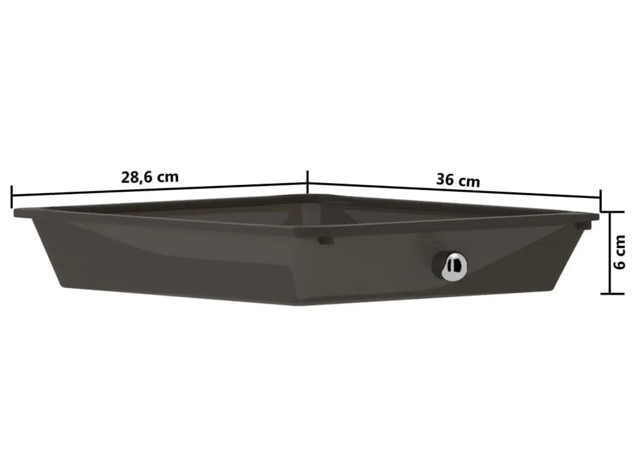 Billede 9 - Rullebord XXL med 15 skuffer plastik sort