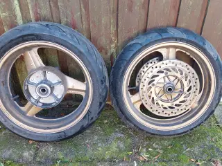 Honda CBR600 fælge med dæk