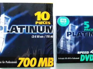 NY Platinum CD-R 700MB 10 stk & DVD+RW 4,7GB 5 stk