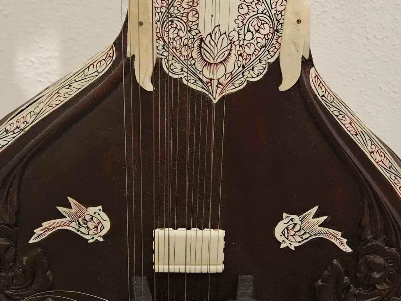 Billede 2 - Nataraj Sitar 103/18 – 11 sympatiske strenge m.tas